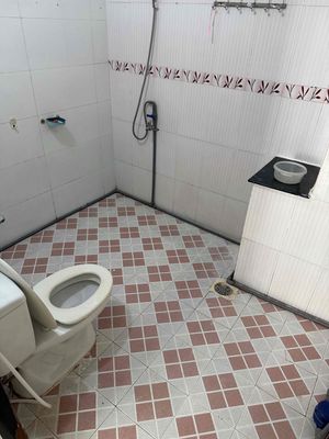 There's one room. One bedroom, one kitchen. Two large windows and one air conditioning.