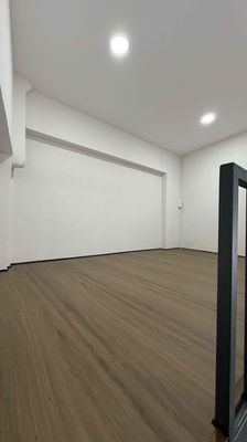 The new service apartment is 100 percent . . . full of fine furniture - the wide-selled attic - moved in immediately