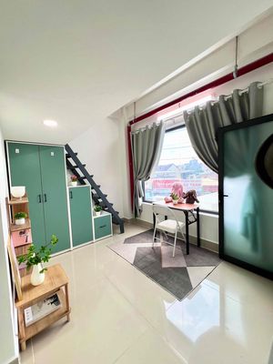 The new boarding room is set up in Hà Huy Giáp near the City of Desk.