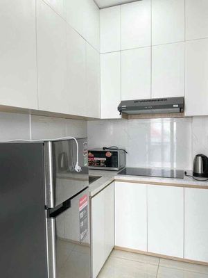 High-end service apartment -- airport -- there's a balcony -- right in the hvt park.