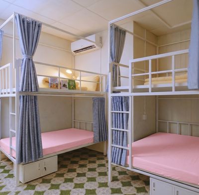 The dorm at the low-priced compound of District 7-- now free.