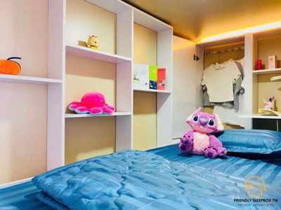 The dorm room is comfortable next to University of Saigon.