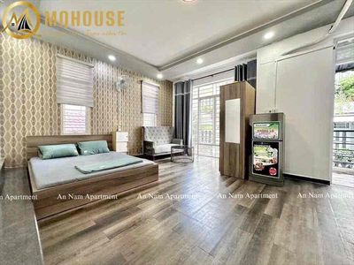 Superwide studio, full interior, cool bandy at Cô Bắc
