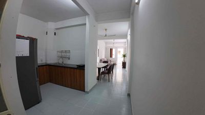 We're renting a Phạm Viết Chánh apartment-- a corner of 2 view two bedrooms.