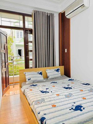Two bedrooms. Two cool kids at the T3 Cộng Hoà station.