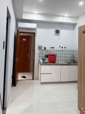 The studio room is 30 meters, right in the center of Gò Vấp.