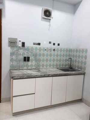 The studio room is 30 meters, right in the center of Gò Vấp.