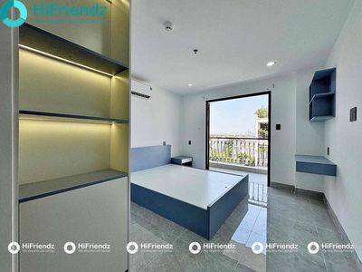 A brand-new balcony apartment to a full-in-the-house building.