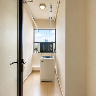 7 million a month -- right into the apartment -- beautiful interior in District 7