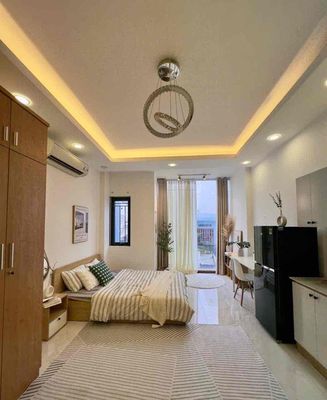 The warm vibe studio at the center of the 7th.