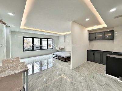 A full interior rented room