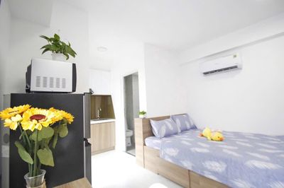 Rent a service apartment.