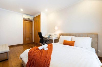 My family rents a central apartment that's 85 meters 2 bedrooms for 16 million a month.