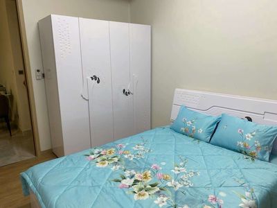 Rents for Jason's Box, District 7. 82 meters, two bedrooms, apartment furniture. Only 18 million a month.