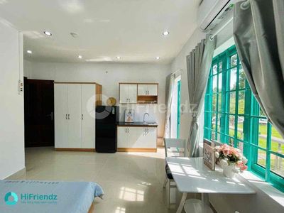 The bandol service apartment right in the park.