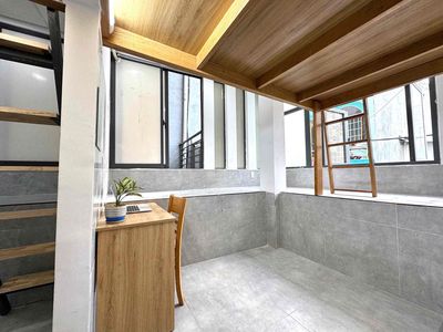 The two bedrooms are full of furniture in Dương Quảng Hàm - appropriate in your group