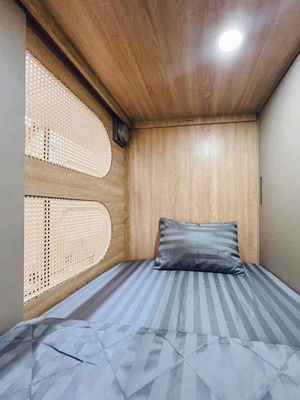 The sleep box dorm room at Tân Phú Centrals only $1.6 million to cover.