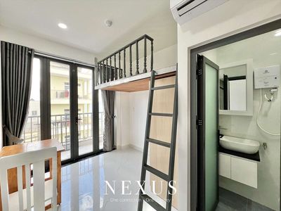 The very owner of the balcony at Tân Kỳ Tân Quý, University of Public Trade