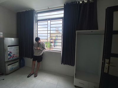 The owner rented the corner of two windows--at Gò Vấp