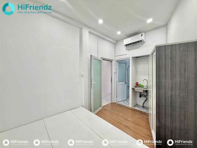 The studio is full of furniture - right Lạc Long Quân.