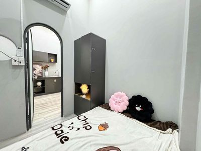 Two bedrooms on the side of the Goto District 10 supermarket.
