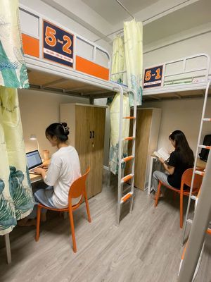 dorms full of uth, uef, pink, hutech, mtu, vlu