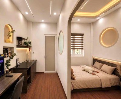A new bedroom is 100% built near Tân Bình near District 10 11