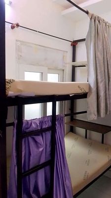 The dorm is only 1.5 million across the street from the business college.