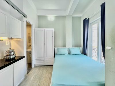 The balcony suite 25 M2 is in college to violate Ho Chi Minh City, university in the fifth district.
