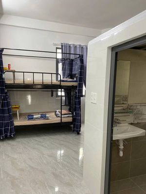 The service apartment's right behind the school of literature.