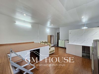 In apartment 35 meters, large windows, private washing machines, Đinh Bộ Lĩnh.