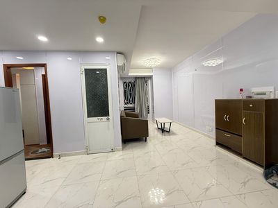 His apartment is central plaza – 65 M2 (two toilets) high level - high interior