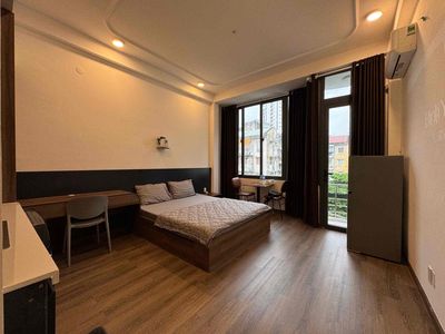 Rent a front room on Hoàng Sa, balcony, private washing machine
