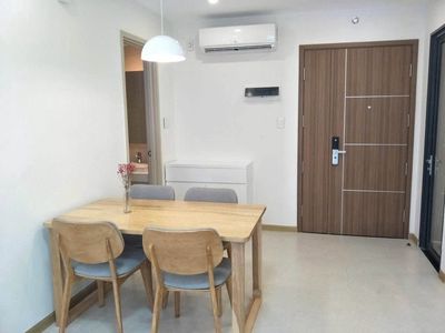 The New City apartment is two bedrooms. Two bathrooms southeast.