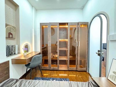Open two bedrooms plus a new living room 100%.