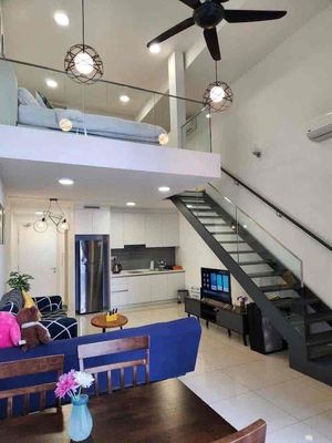 The apartment is painted near Lê Thúc Hoạch aeon - commercial university
