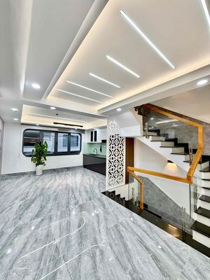 It's a nice new rental Mã Lò block full of furniture. Bình Tân