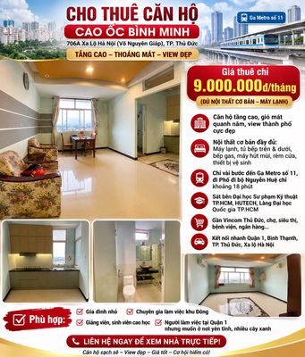 Cao ốc Bình Minh - that's metro Thủ Đức station