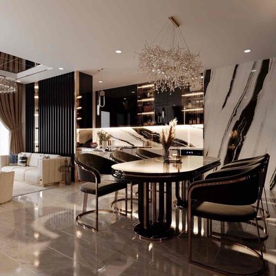 Rent the two Empire City Thủ Thiêm bedrooms for 28 million a month.