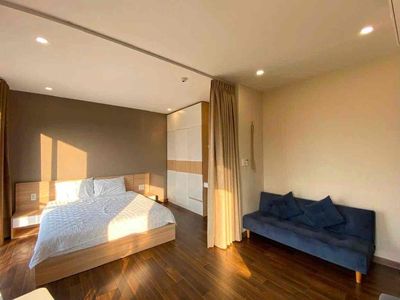 The modern apartment -- neat, warm, comfortable.