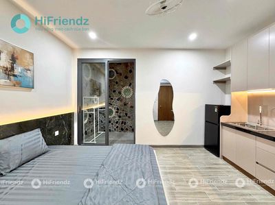 The new full interior studio is 100% back yard right in Phan Đăng Lưu.