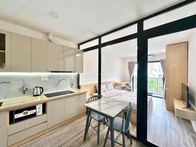 The high-end apartment owns elevators and balconys.