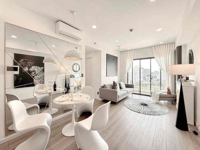 Hot! Two Masteri Thảo Điền bedrooms -- the view of landmark 81, the perfect house.