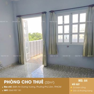 Renting room - right in front of An Dương Vương District 6.