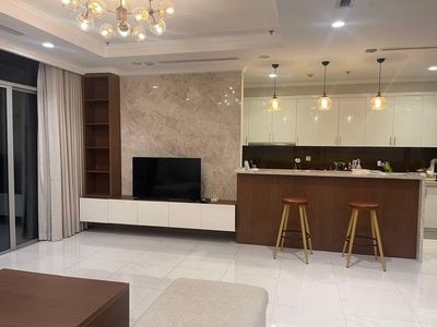 The American high-end apartment. Three bedrooms, 105 meters wide, 23 million a month.