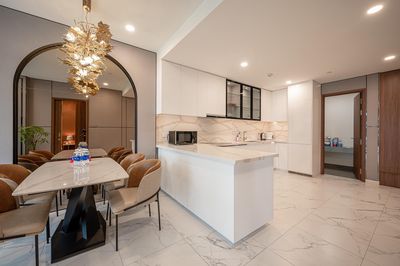 Two bedrooms the gallaria - full interior - side view three - 45 million per month