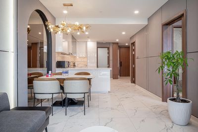 Two bedrooms the gallaria - full interior - side view three - 45 million per month