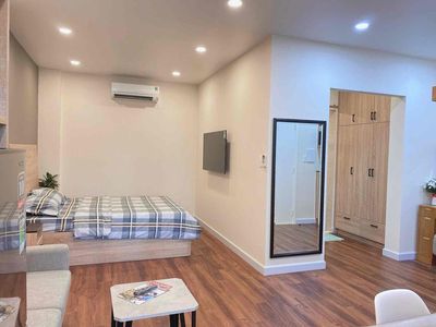 nice flat full-alive-cleaning-the-good service alone near mero