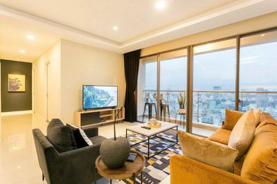 Rent a Botanica Premier apartment, area: 75 meters, two bedrooms, two bathrooms, 15 million.