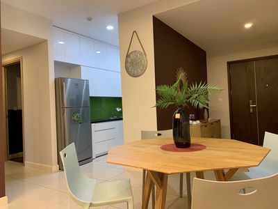 Renting apartment 590 cmt8 - 82 meters2, 2 bedrooms, 11 million a month.